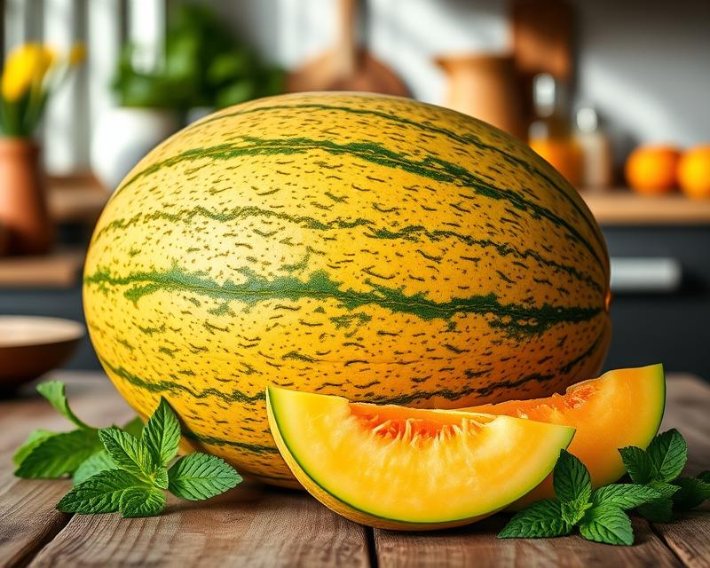 Melon Santa Claus – właściwości, uprawa i zastosowanie w kuchni