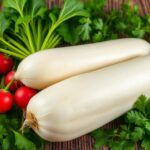 Rzodkiew japońska (daikon) – właściwości zdrowotne i wartości odżywcze